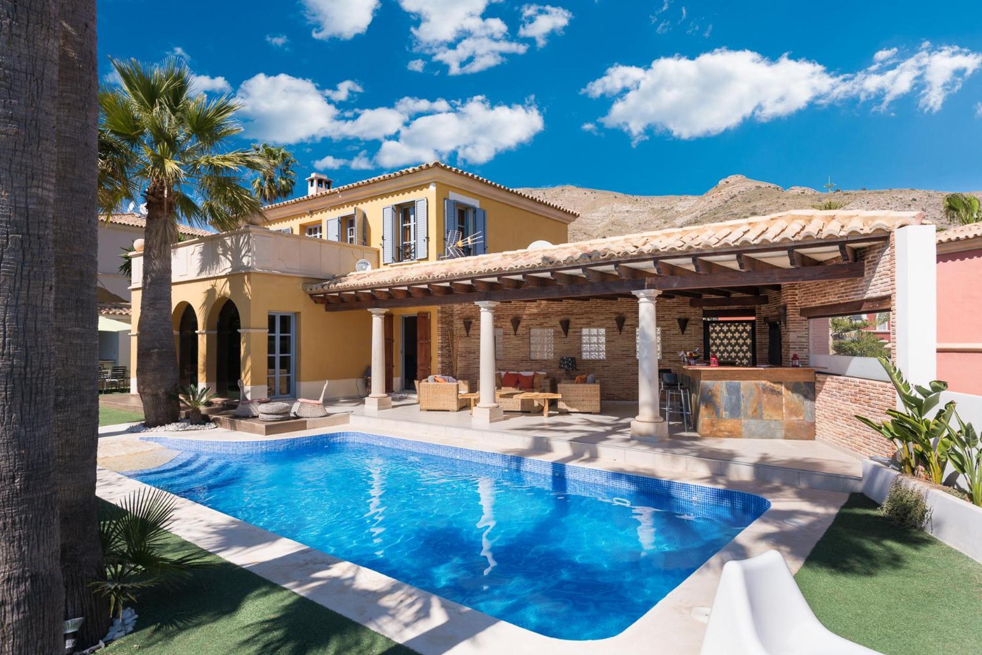 Villa Sol Y Mar Cala de Finestrat Exteriör bild